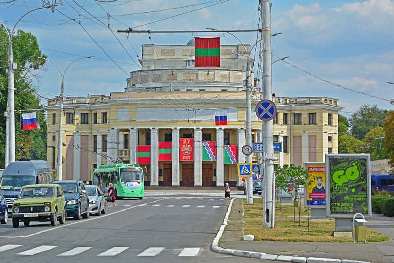 Tiraspol, la capitale de la Transnistrie