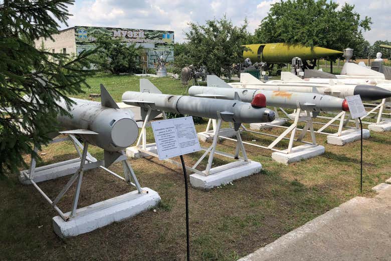 Visiting an old missile base in the Ukraine