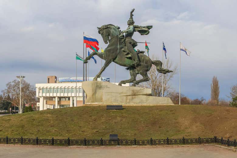 Statue équestre d'Alexandre Souvorov