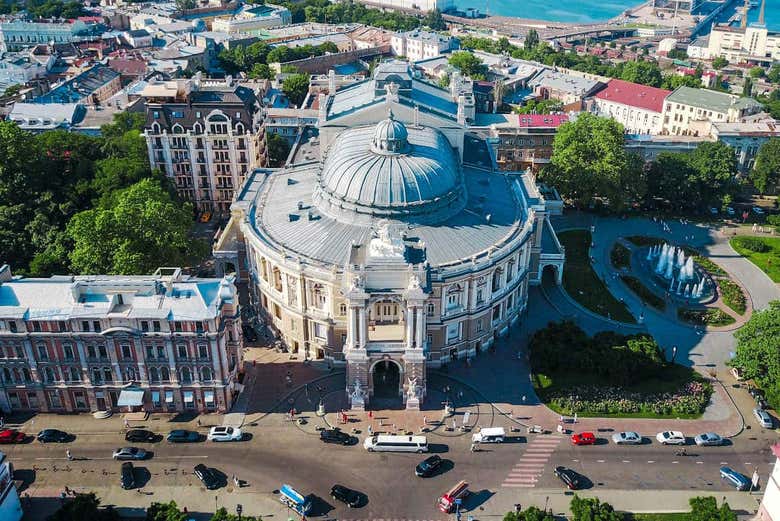 Panorâmica do Teatro de Odessa