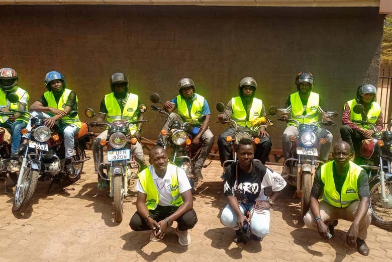 ¿Preparados para explorar Kampala en moto?