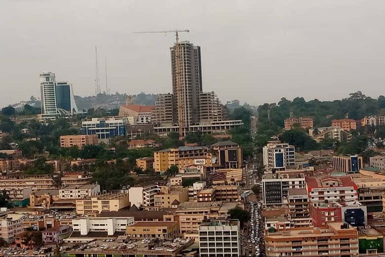 Paisaje de Kampala