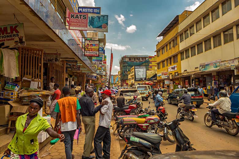 Kampala, la capital de Uganda