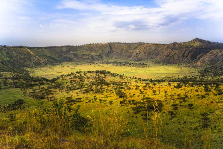 Vestigia vulcaniche dell'Uganda