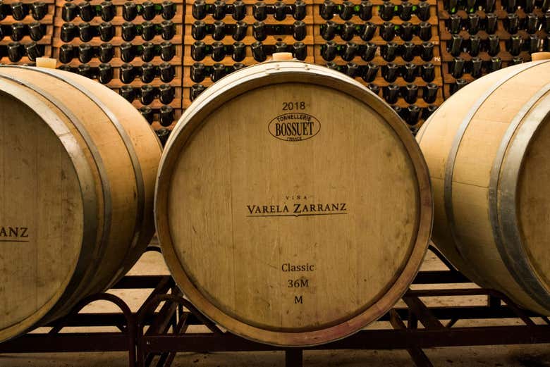 Barriles de Viña Varela Zarranz