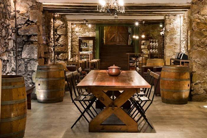 Sala de catas de Viña Varela Zarranz