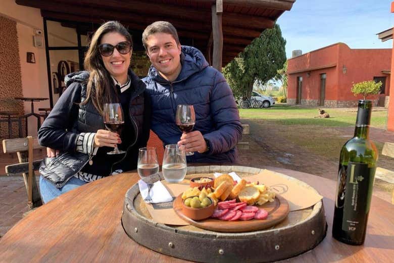 Aperitivo com que harmonizaremos o vinho