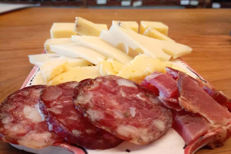 Charcuterie et fromages