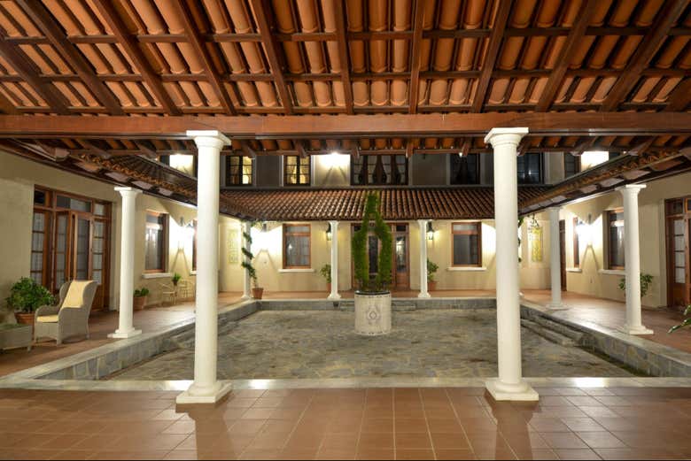 Patio de la casa del Quintón