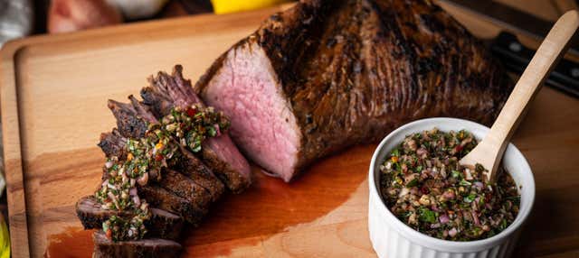 Churrasco uruguaio na Bodega Ángel Fallabrino