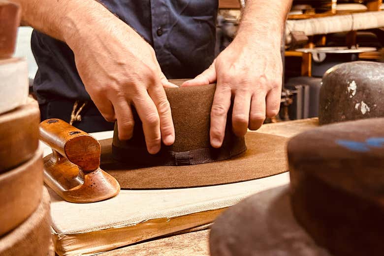 Moulage du chapeau