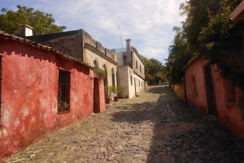 Ruas tranquilas de Colônia do Sacramento