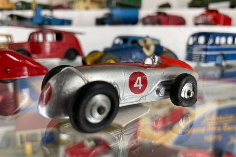 Admire thousands of vintage toys