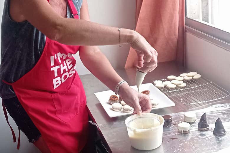 Alfajores al cioccolato bianco