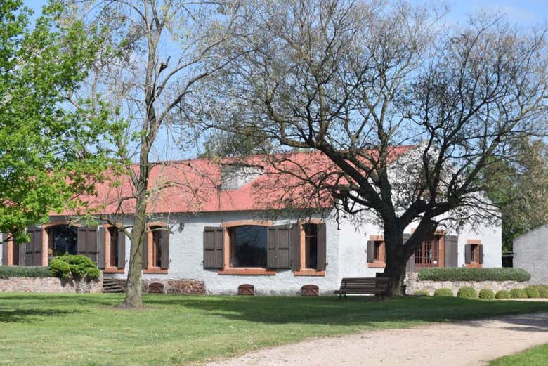 Outside the Juanicó Winery