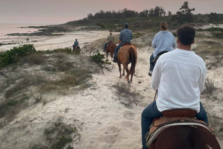 Contemplando las orillas del Río de la Plata