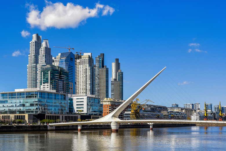 Admire the skyscrapers in Buenos Aires