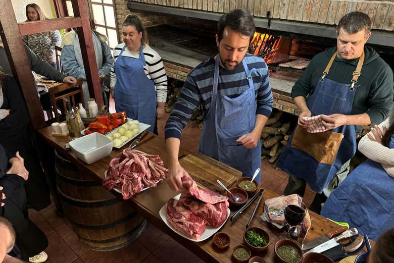 Roll up your sleeves for an asado workshop