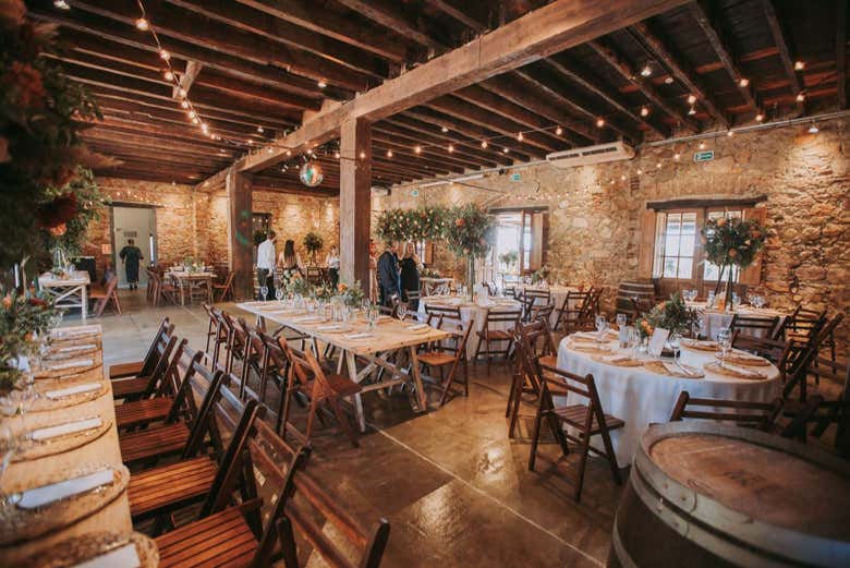 Enjoy a succulent lunch of three courses with 5 wines