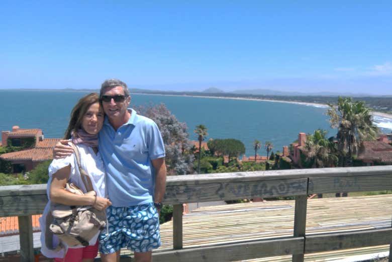 Enjoy the views from the Punta Ballena Viewpoint
