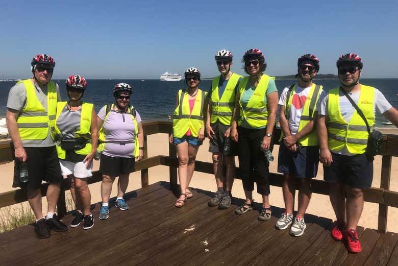 Pronti per l'itinerario in bicicletta