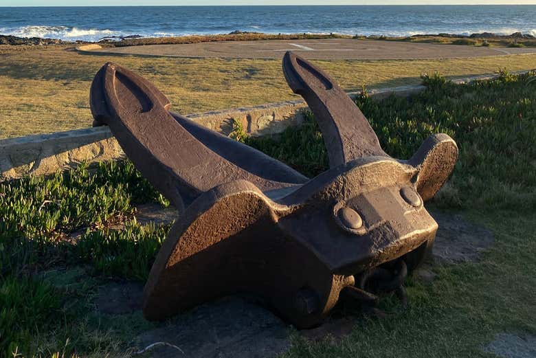 Monumento conmemorativo en la plaza Gran Bretaña