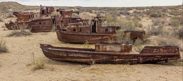 Excursion privée au cimetière de bateaux de Moynaq