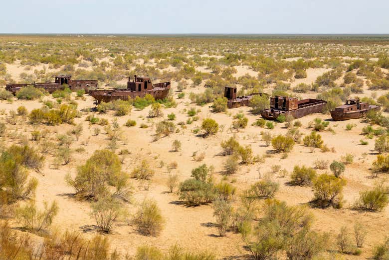 What happened to the Aral Sea?