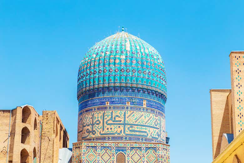 Cúpula da mesquita Bibi Khanum