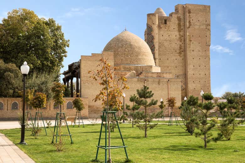Mausoleo del complejo Dorus Saodat