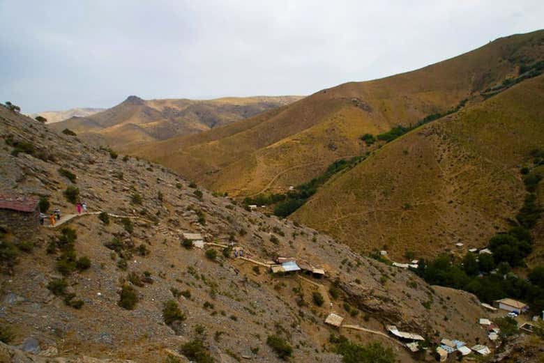 Il paesaggio che contempleremo durante il tragitto