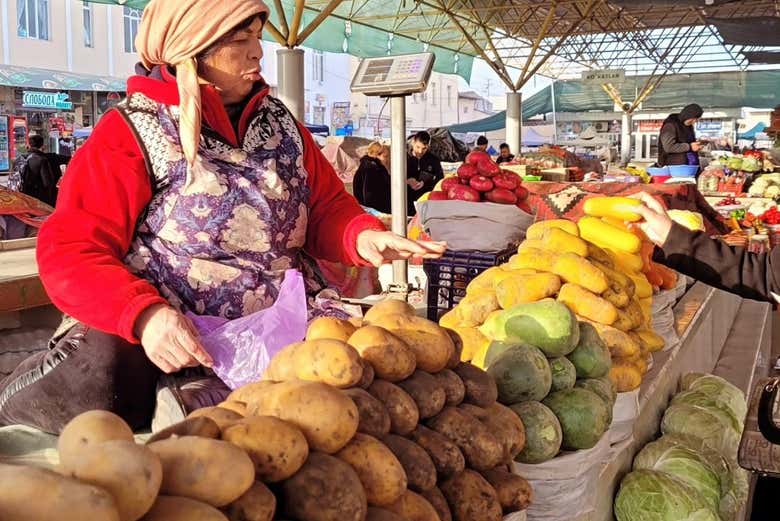 Aprenderemos a seleccionar los ingredientes en el mercado