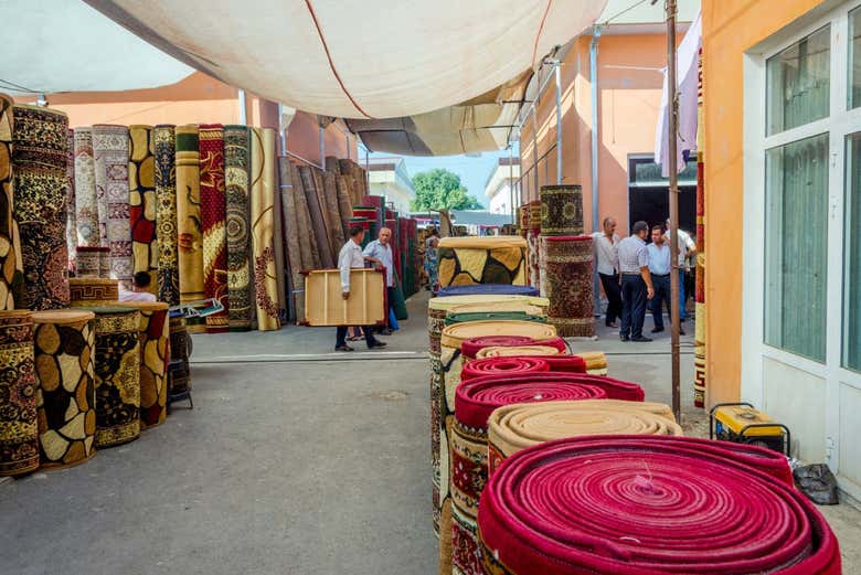 Bazar en Ferganá