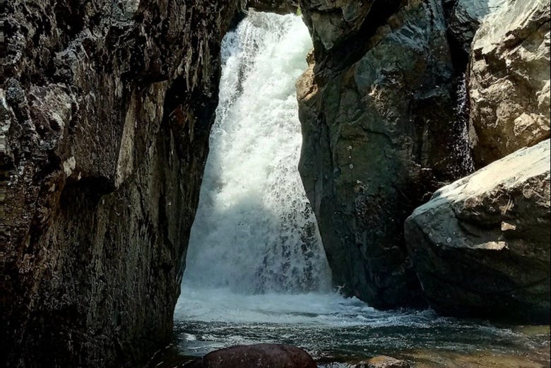 Waterfall in Kyzylsu