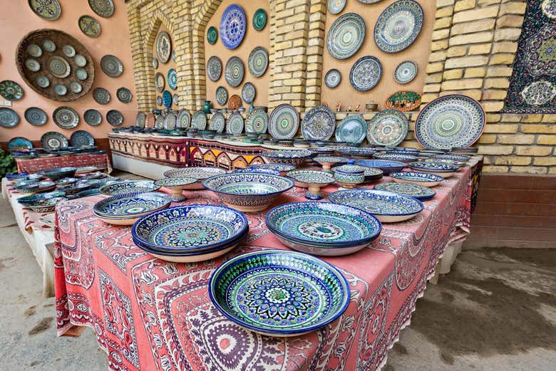 Cerámicas típicas del Valle de Ferganá