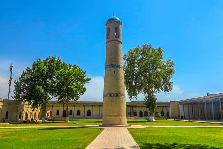 La majestuosa mezquita Jami de Kokand