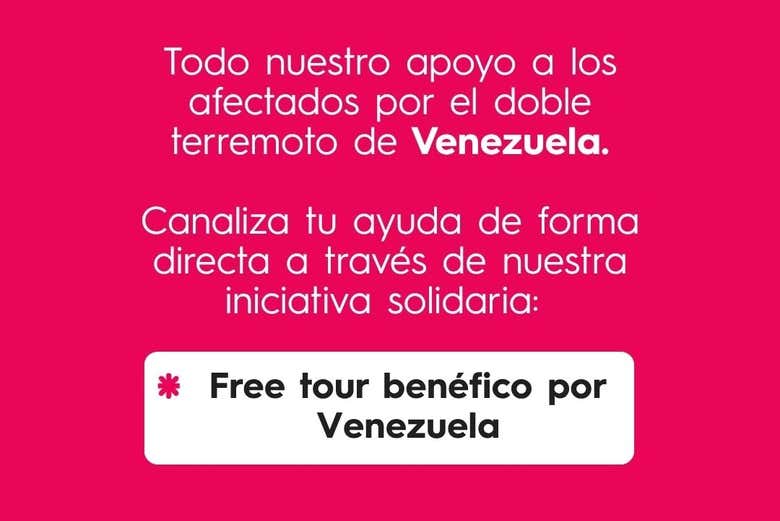 Colabora con Venezuela a través de este free tour benéfico