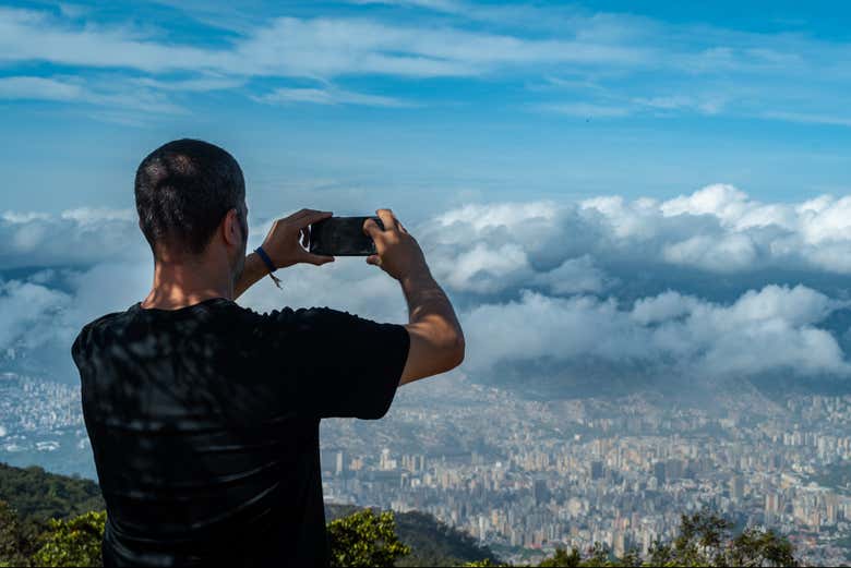 Vistas de Caracas desde el mirador
