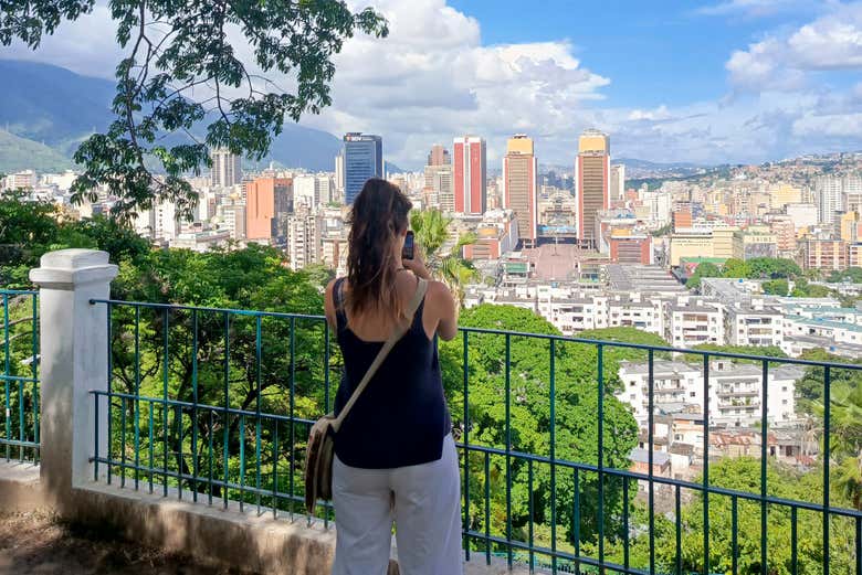 Fotografiando Caracas desde El Calvario