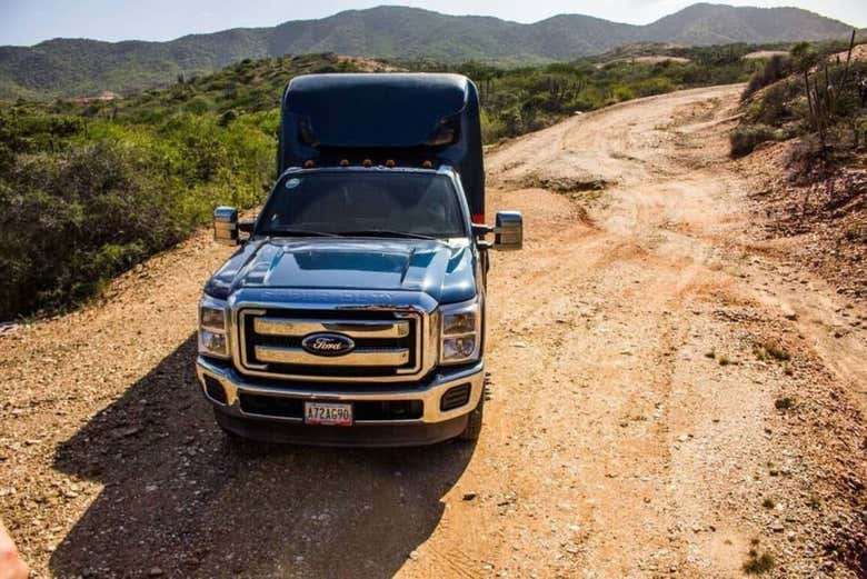 Vehículo en el que haremos el tour