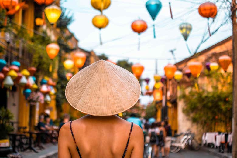 Stroll the streets in Hoi An
