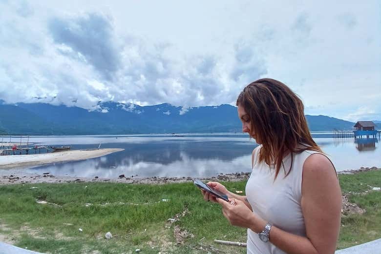 Tendréis unas vistas increíbles desde la laguna Lang Co