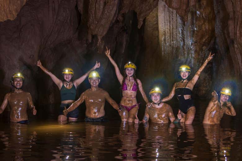 Take a Mud Bath in Dark Cave