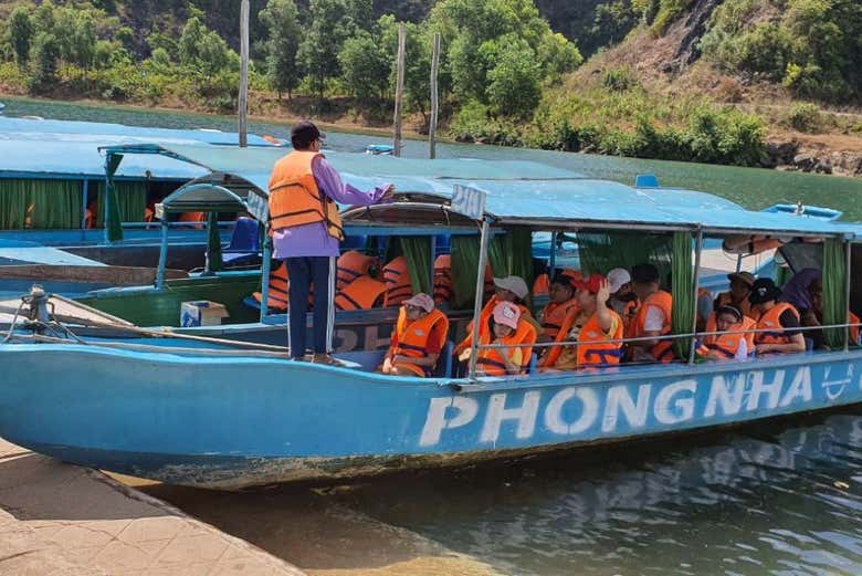 Excursion en bateau à Phong Nha-Ke Bang