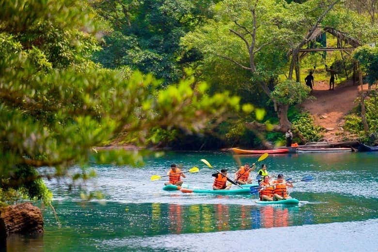 Kayak down the River Chay
