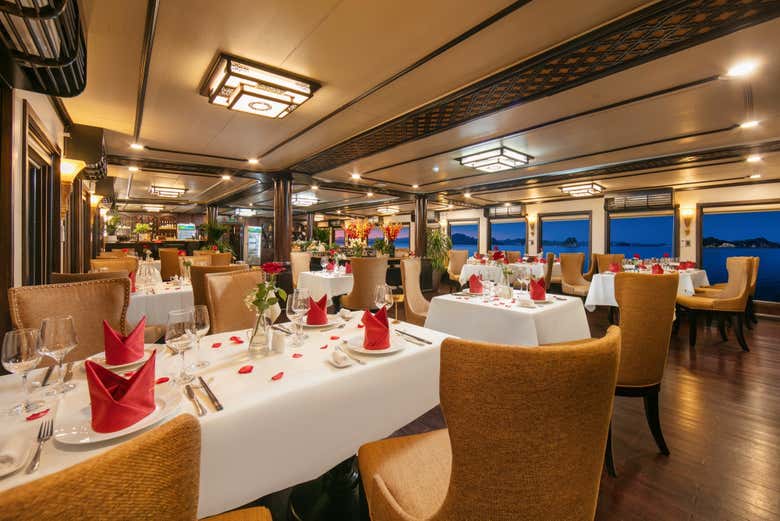 Il ristorante della nave