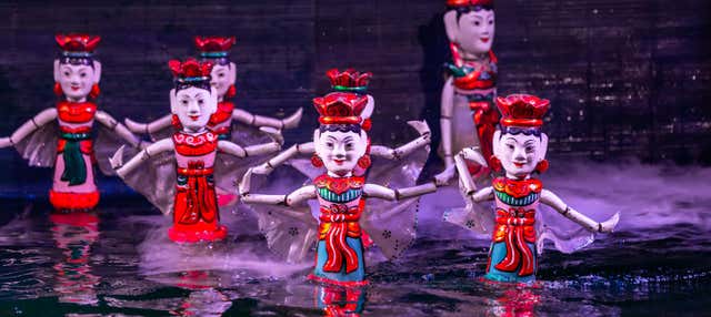 Spettacolo di marionette sull'acqua