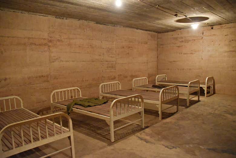 Beds in the Cave Hospital