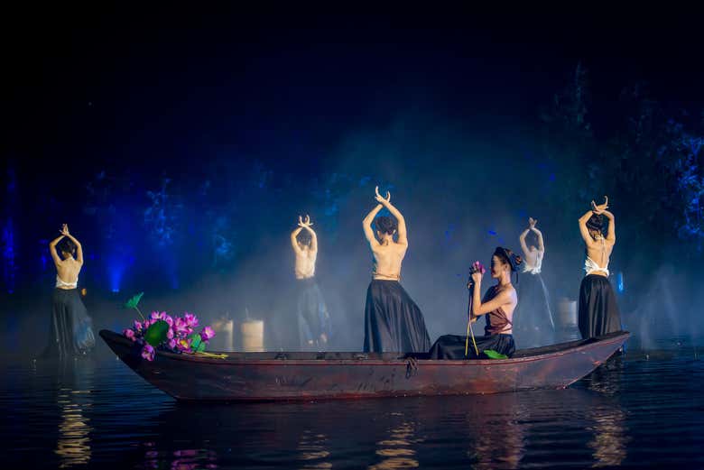 Spettacolo ad Hanoi