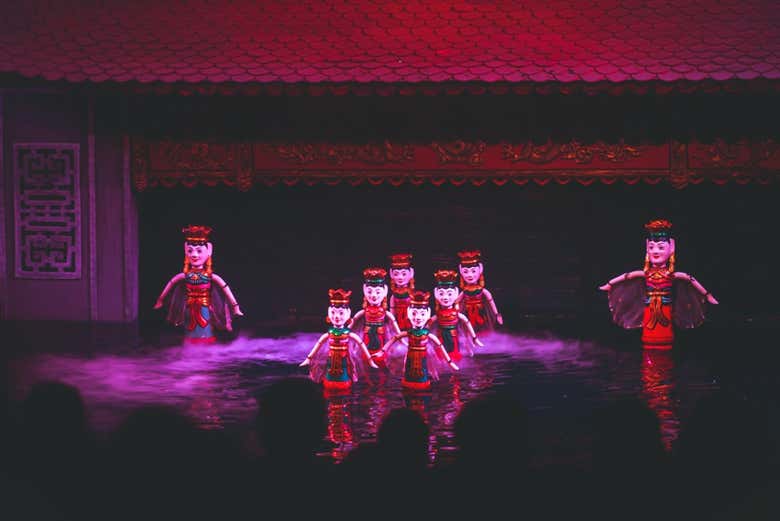 Marionetas de agua